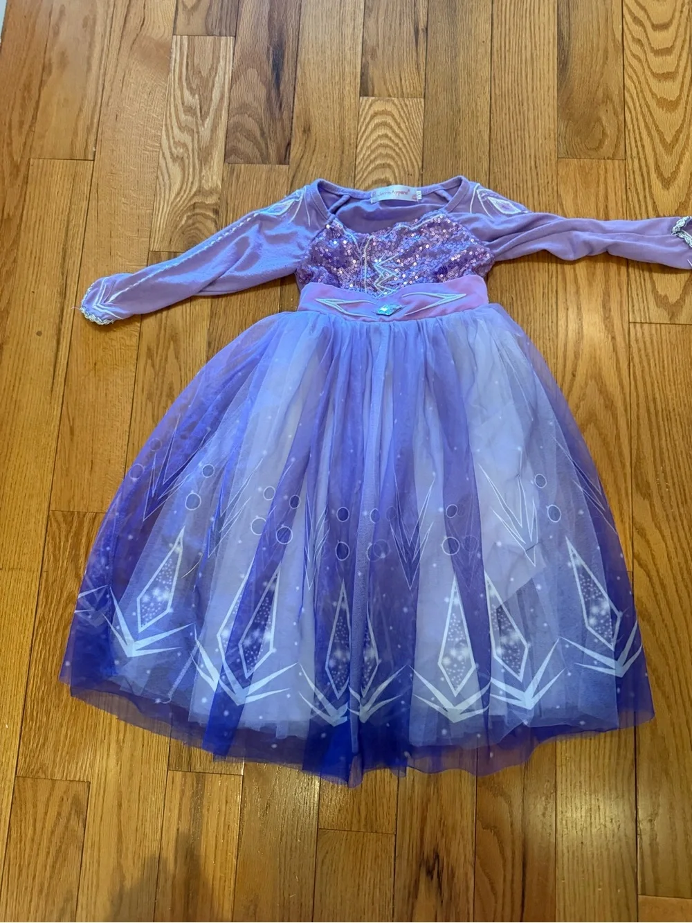 Lilac Sparkle Princess Costume Dress for Kids